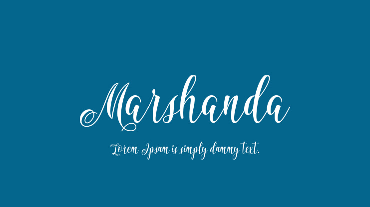 Marshanda Font
