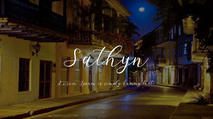 Sathyn Font