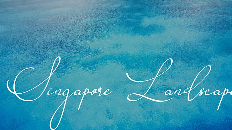 Singapore Landscape Font