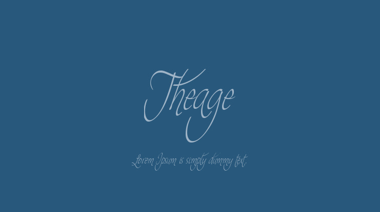 Theage Font