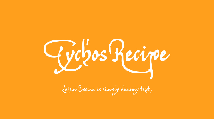 TychosRecipe Font