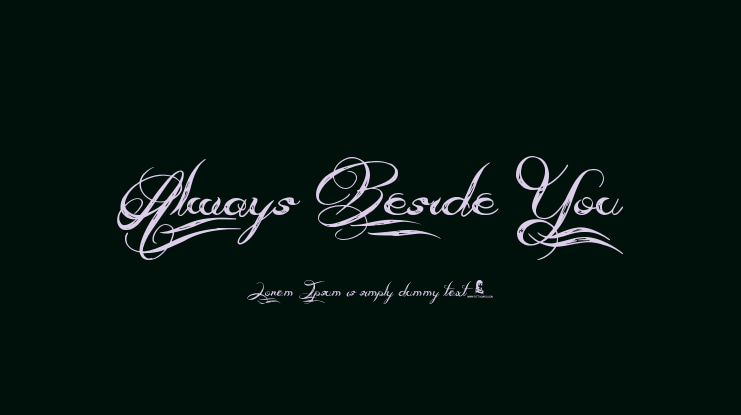 Always Beside You Font