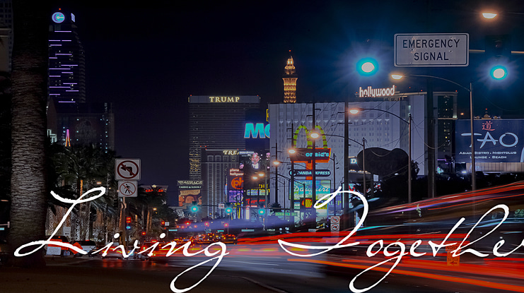 Living Together Font