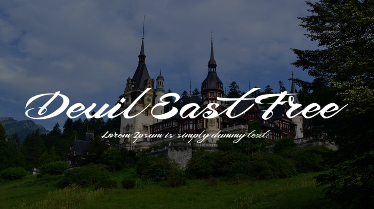 Devil East Free Font