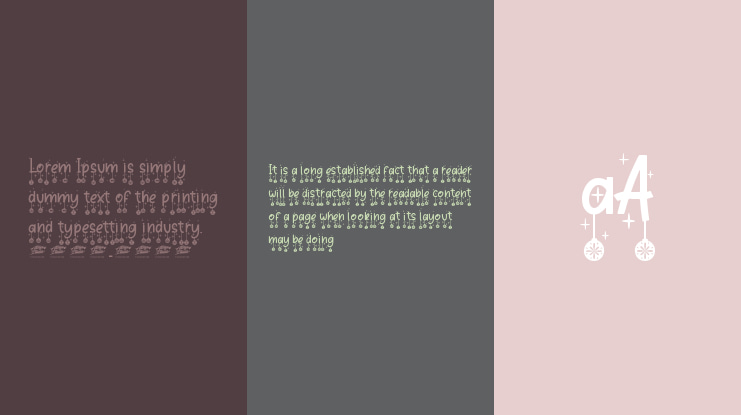 Winter Bells Display - PUL Font Family