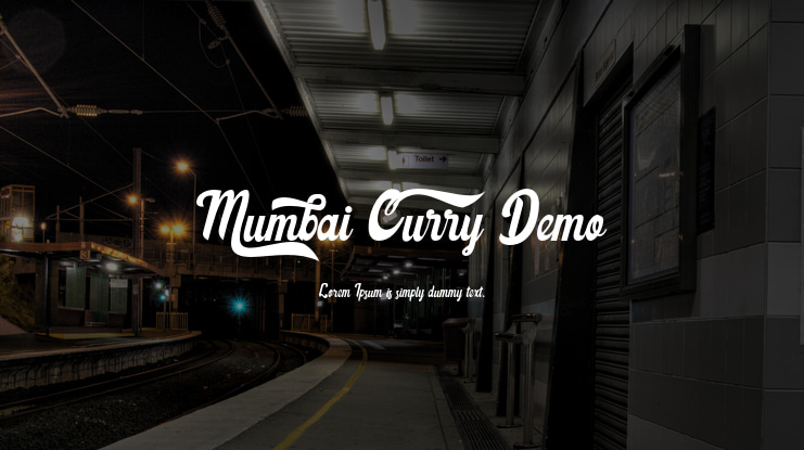 Mumbai Curry Demo Font