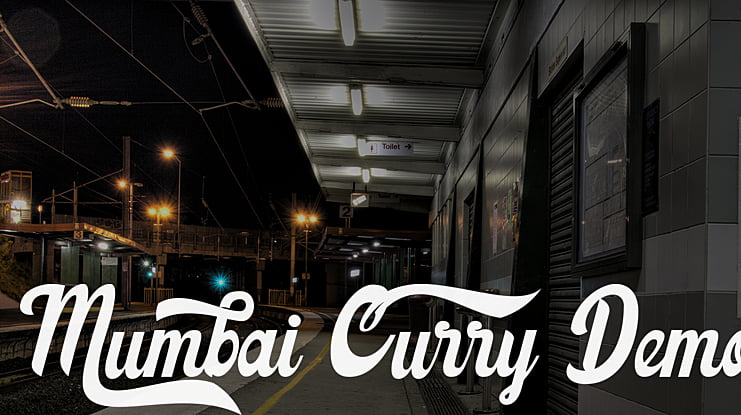 Mumbai Curry Demo Font