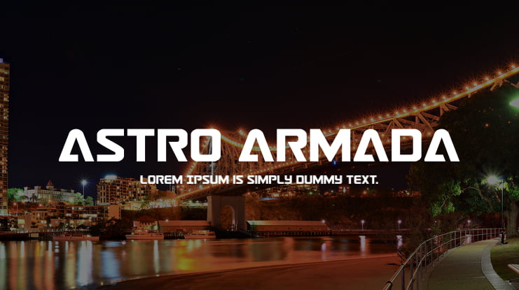 Astro Armada Font Family
