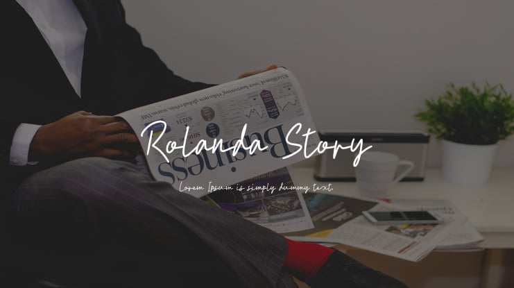 Rolanda Story Font Family