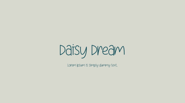 Daisy Dream Font Family