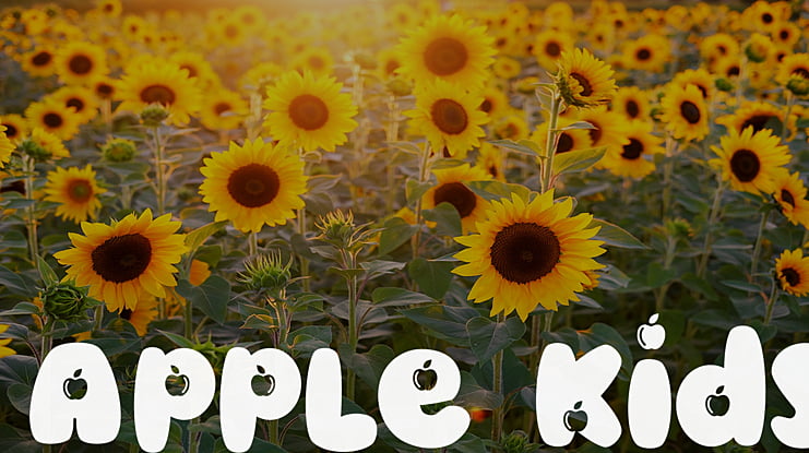 Apple Kids Font