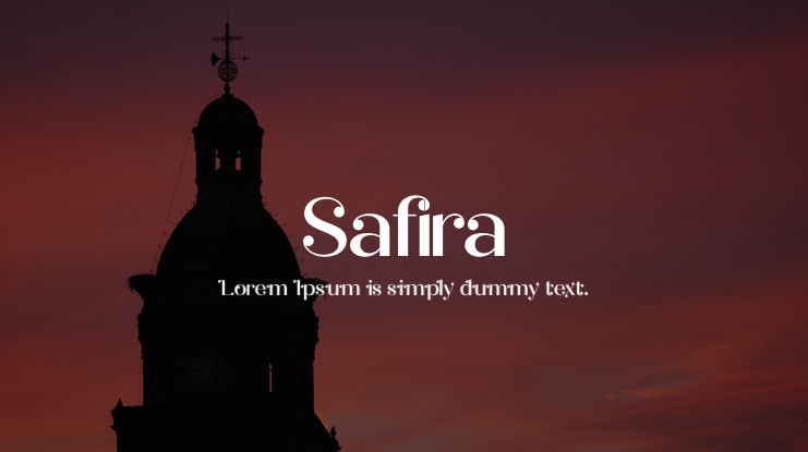 Safira Font