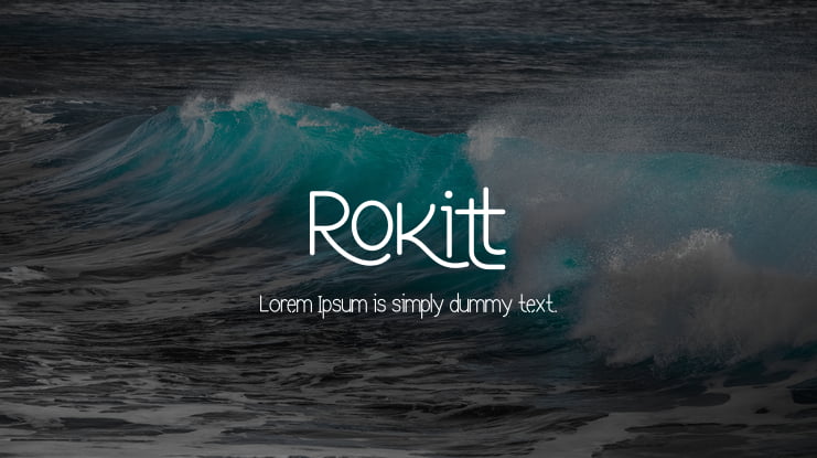 Rokitt Font Family