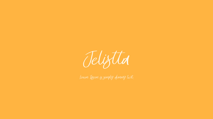 Jelistta Font