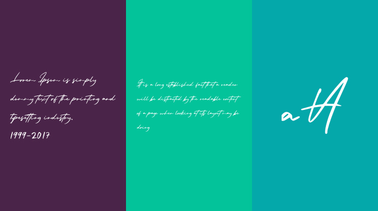 Arista Signature Font