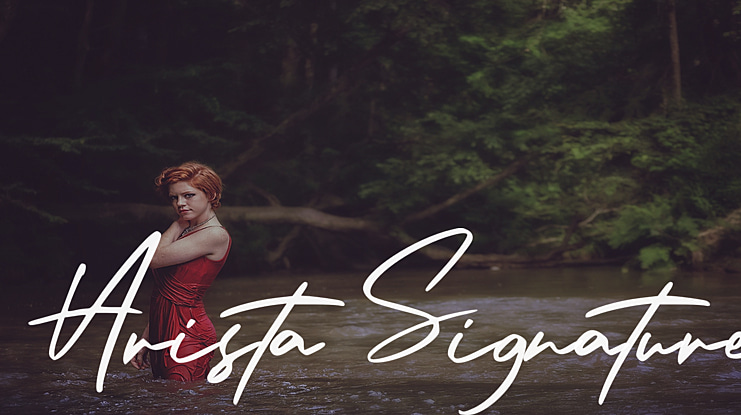Arista Signature Font