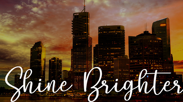 Shine Brighter Font