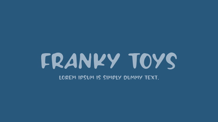FRANKY TOYS Font