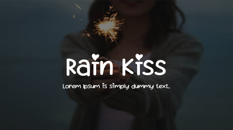 Rain Kiss Font Family