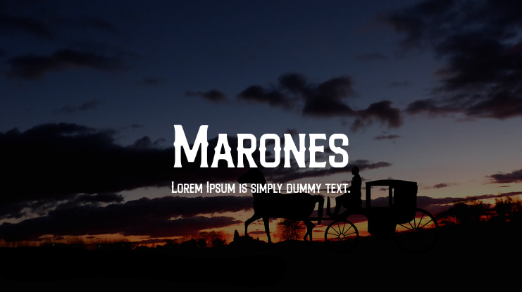 Marones Font