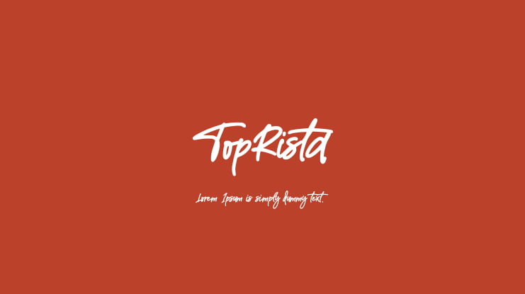 TopRista Font