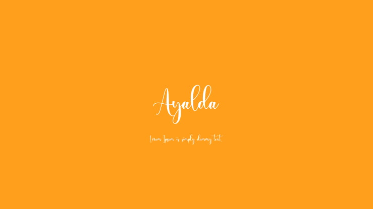 Ayalda Font
