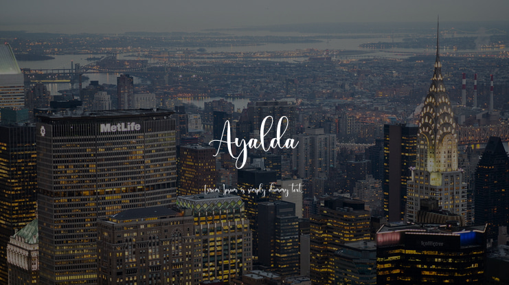 Ayalda Font