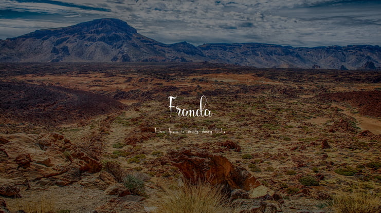 Franda Font