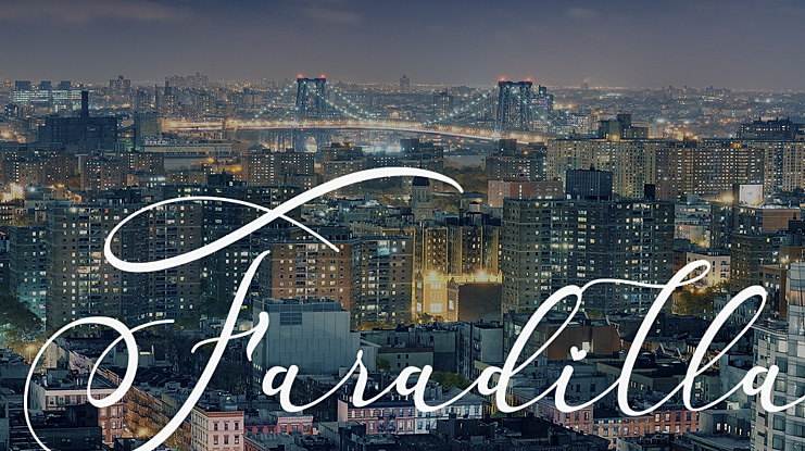 Faradilla Font