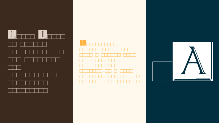 Imperator Plaque Font