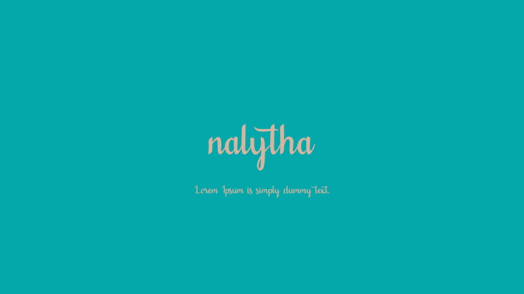 nalytha Font