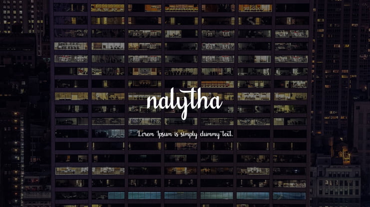 nalytha Font