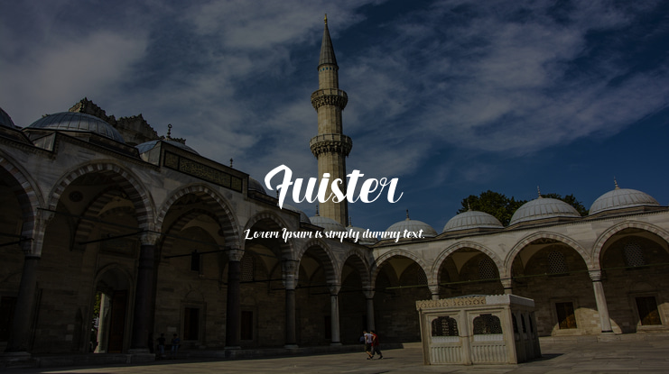 Fuister Font