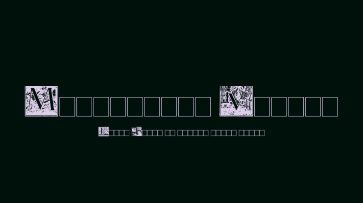 Mysterious Voyage Font