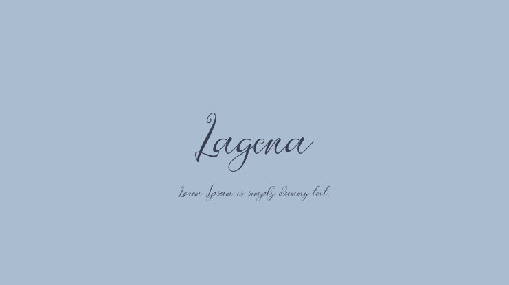 Lagena Font