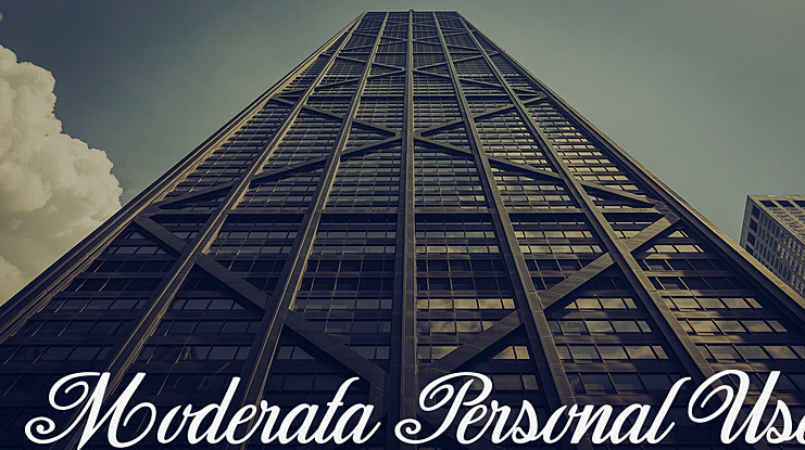 Moderata Personal Use Font