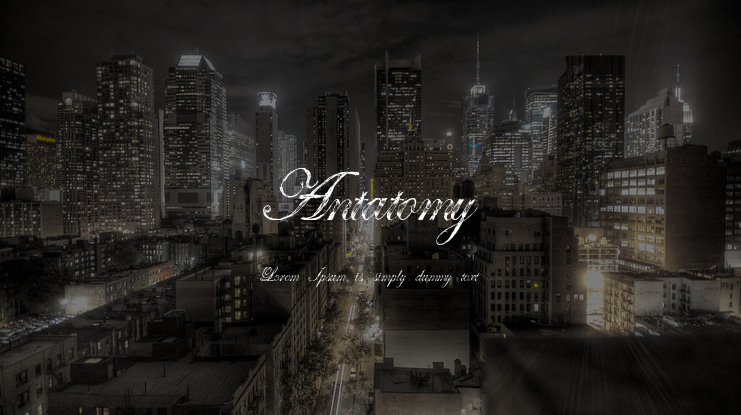 Antatomy Font