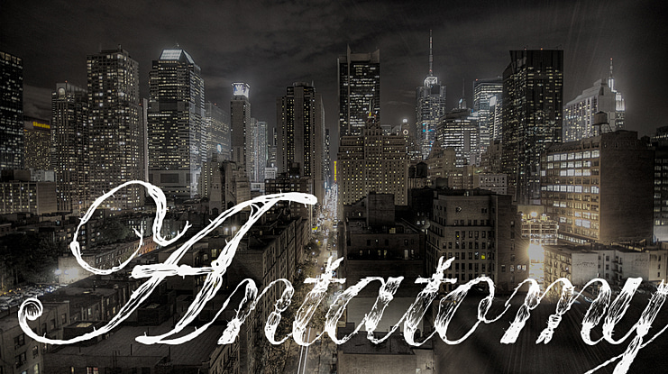 Antatomy Font