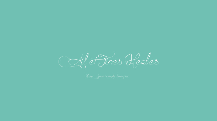 Ail et Fines Herbes Font