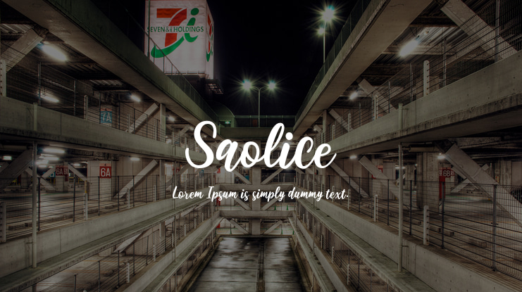 Saolice Font