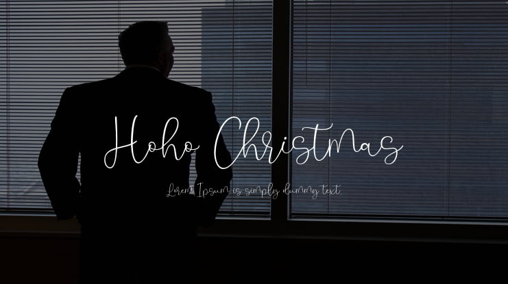 Hoho Christmas Font