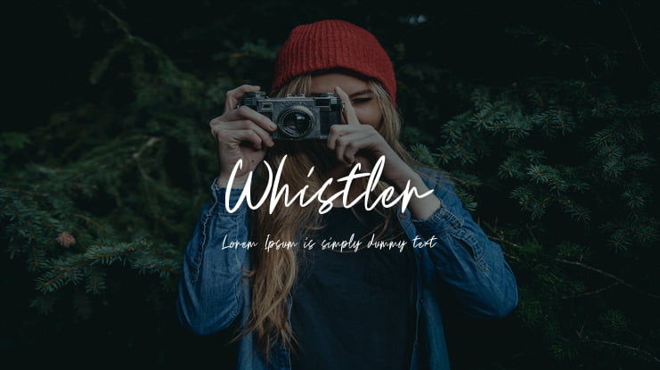 Whistler Font