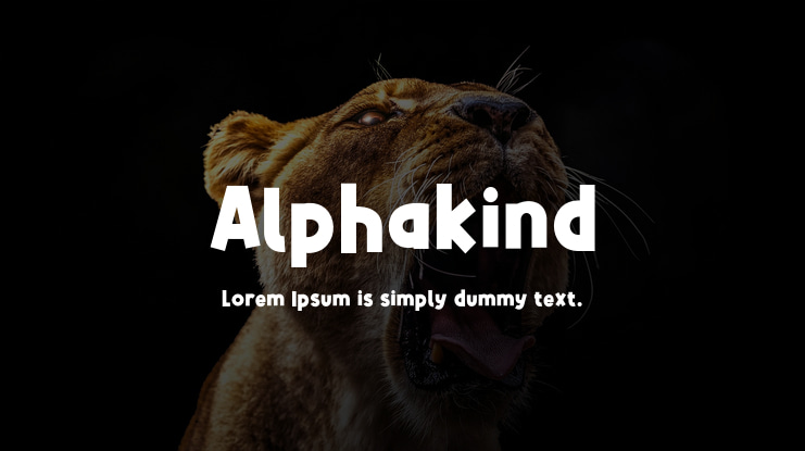 Alphakind Font