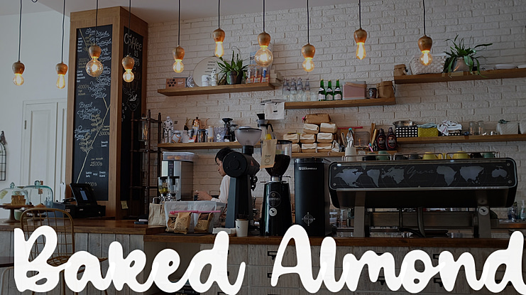 Baked Almond Font