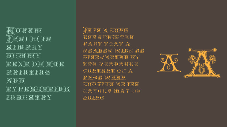 Blavicke Capitals Font