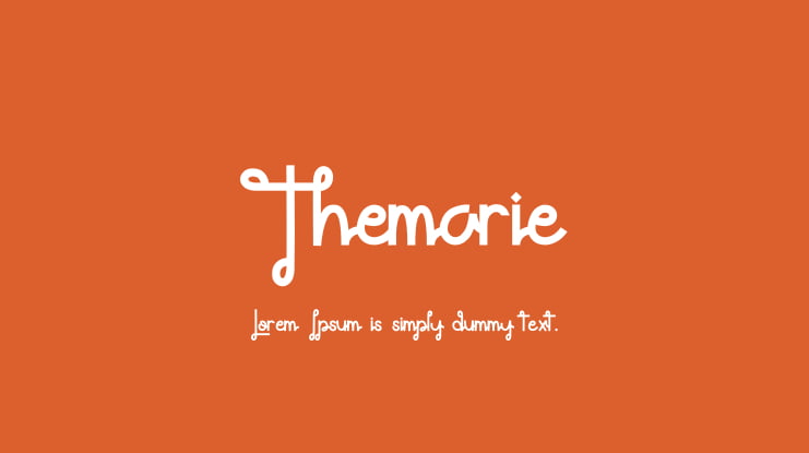 Themarie Font