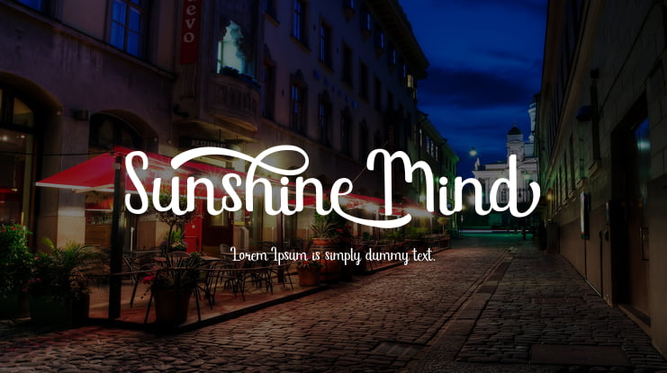 Sunshine Mind Font