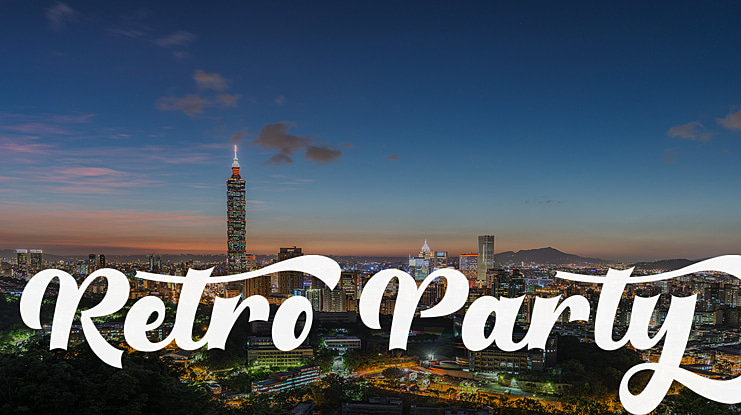 Retroparty Font