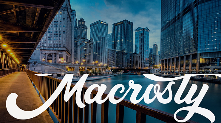 Macrosty Font