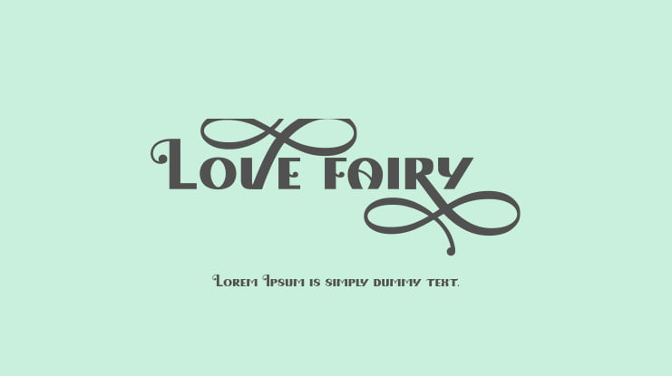 Love Fairy Font